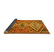 Sideview of Persian Yellow Traditional Rug, tr1271yw