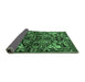 Sideview of Persian Emerald Green Traditional Rug, tr1272emgrn