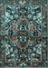 Persian Light Blue Traditional Rug, tr1272lblu