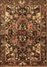 Persian Brown Traditional Rug, tr1272brn