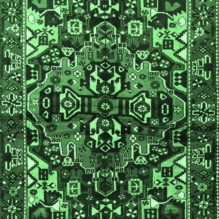 Persian Emerald Green Traditional Rug, tr1272emgrn