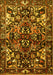 Persian Yellow Traditional Rug, tr1272yw