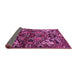 Sideview of Persian Pink Traditional Rug, tr1272pnk