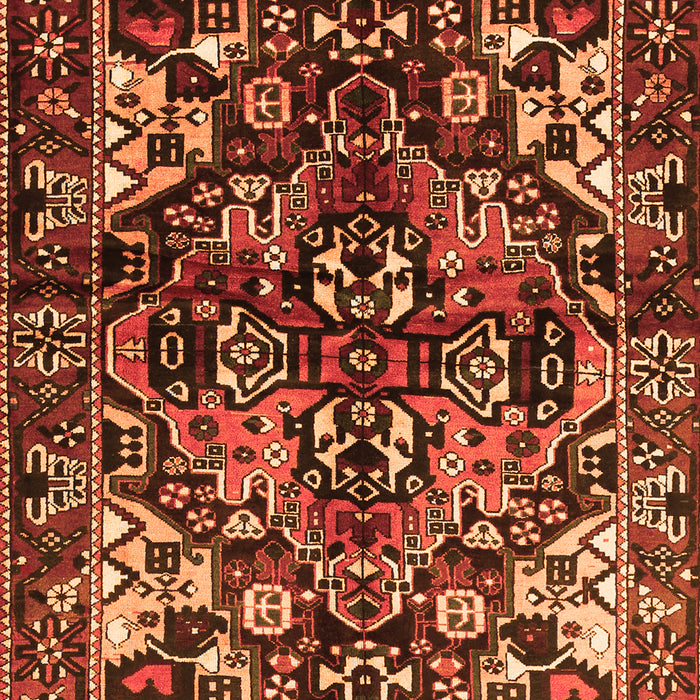 Persian Orange Traditional Rug, tr1272org