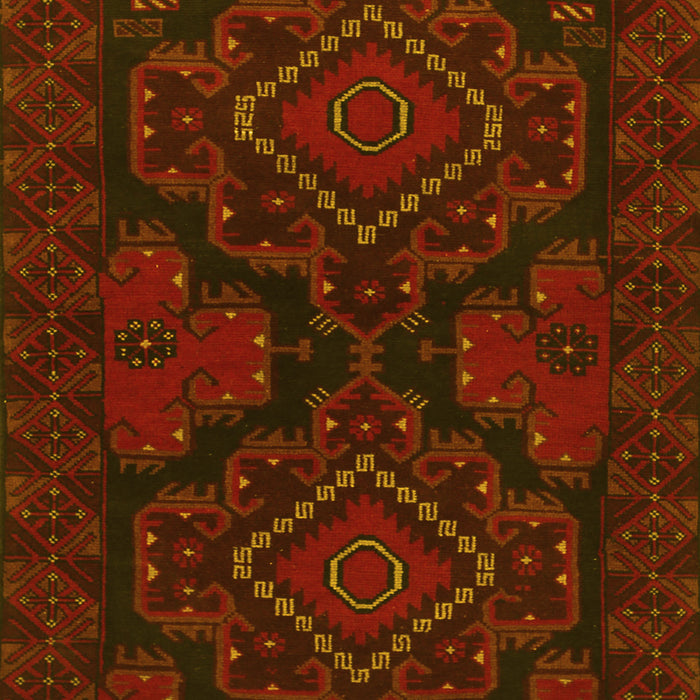 Persian Yellow Traditional Rug, tr1273yw