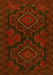 Machine Washable Persian Yellow Traditional Rug, wshtr1273yw