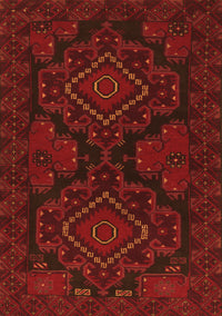 Persian Orange Traditional Rug, tr1273org