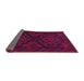 Sideview of Persian Pink Traditional Rug, tr1273pnk