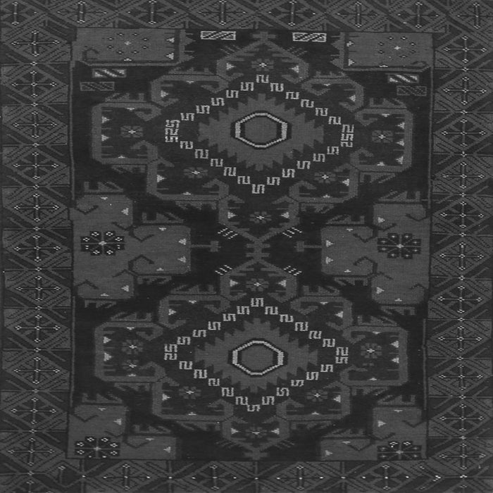 Serging Thickness of Persian Gray Traditional Rug, tr1273gry