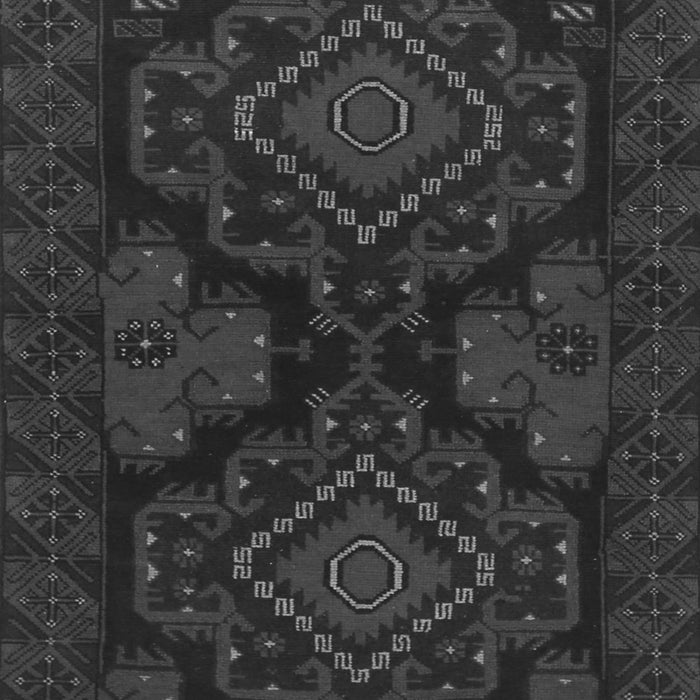 Serging Thickness of Machine Washable Persian Gray Traditional Rug, wshtr1273gry