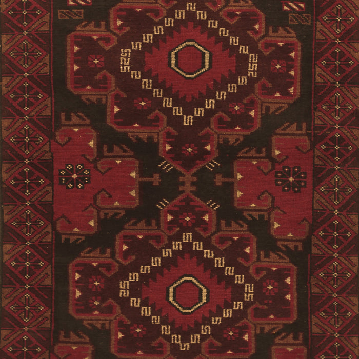 Machine Washable Persian Brown Traditional Rug, wshtr1273brn