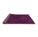 Sideview of Persian Purple Traditional Rug, tr1273pur