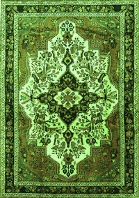 Persian Green Traditional Rug, tr1274grn