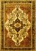 Persian Yellow Traditional Rug, tr1274yw