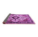 Sideview of Persian Purple Traditional Rug, tr1274pur