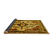 Sideview of Persian Yellow Traditional Rug, tr1274yw