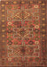 Persian Brown Traditional Rug, tr1275brn