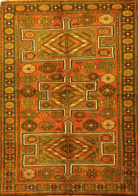 Persian Yellow Traditional Rug, tr1275yw