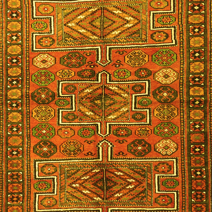 Persian Yellow Traditional Rug, tr1275yw