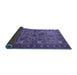 Sideview of Persian Blue Traditional Rug, tr1275blu