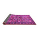 Sideview of Persian Purple Traditional Rug, tr1275pur