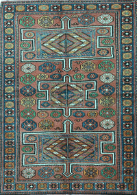 Persian Light Blue Traditional Rug, tr1275lblu