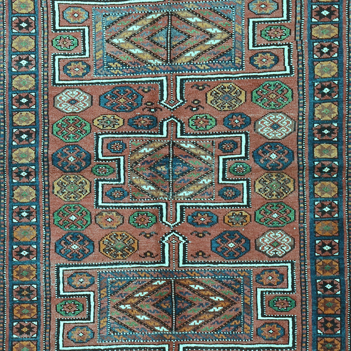 Persian Light Blue Traditional Rug, tr1275lblu