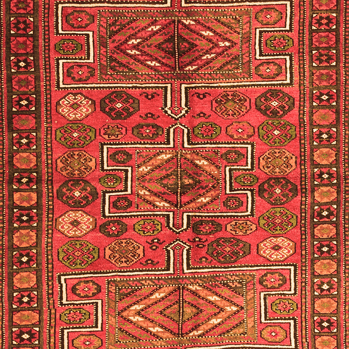 Persian Orange Traditional Rug, tr1275org