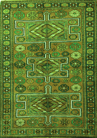 Persian Green Traditional Rug, tr1275grn