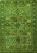 Persian Green Traditional Rug, tr1275grn