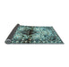 Sideview of Persian Light Blue Traditional Rug, tr1276lblu