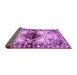 Sideview of Persian Purple Traditional Rug, tr1276pur