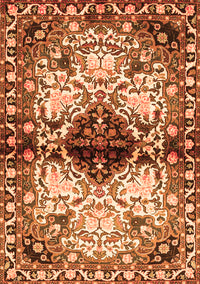 Persian Orange Traditional Rug, tr1276org