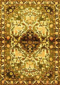 Persian Yellow Traditional Rug, tr1276yw