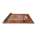 Sideview of Traditional Sand Brown Persian Rug, tr1277