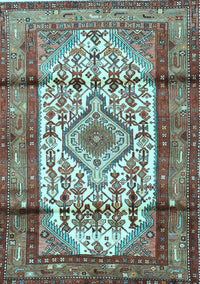 Persian Light Blue Traditional Rug, tr1277lblu