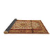 Sideview of Persian Brown Traditional Rug, tr1277brn