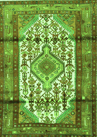 Persian Green Traditional Rug, tr1277grn