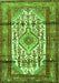 Persian Green Traditional Rug, tr1277grn