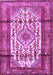 Persian Purple Traditional Rug, tr1277pur