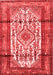 Persian Red Traditional Area Rugs