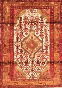 Persian Orange Traditional Rug, tr1277org