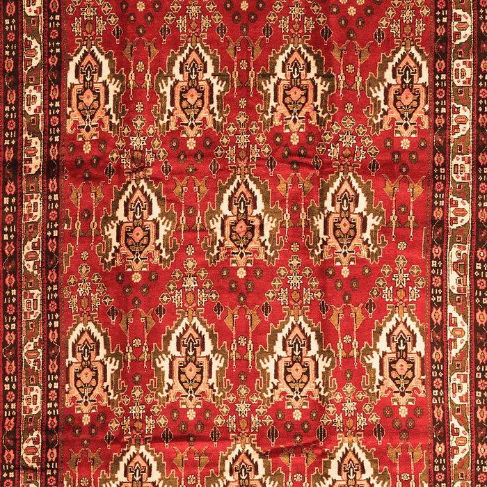 Persian Orange Traditional Rug, tr1278org