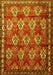 Persian Yellow Traditional Rug, tr1278yw