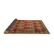 Sideview of Persian Brown Traditional Rug, tr1278brn