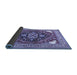 Sideview of Persian Blue Traditional Rug, tr1279blu
