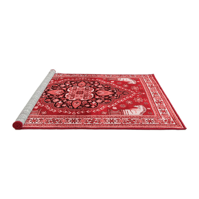 Traditional Red Washable Rugs