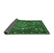 Sideview of Persian Emerald Green Traditional Rug, tr127emgrn