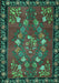 Persian Turquoise Traditional Rug, tr127turq