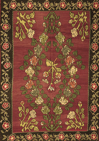 Persian Brown Traditional Rug, tr127brn